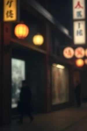 《雪国列车站的第七夜》悬疑长片竖版海报