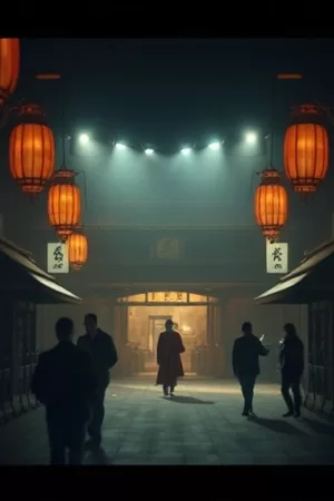 《沉入春川湖》犯罪题材竖版海报